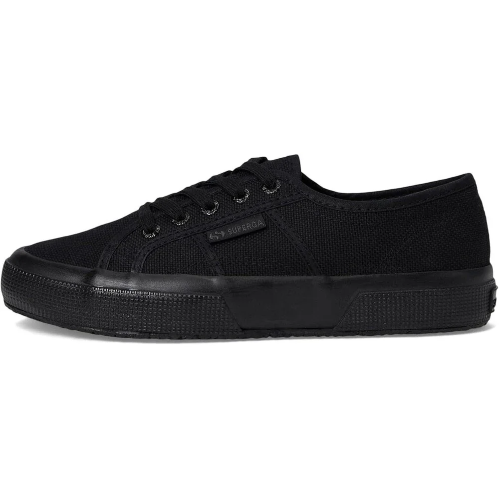 Superga 2750 Cotu Classic Sneakers Men's 5.5 Black Lace Up Casual Shoes ZOGG3684